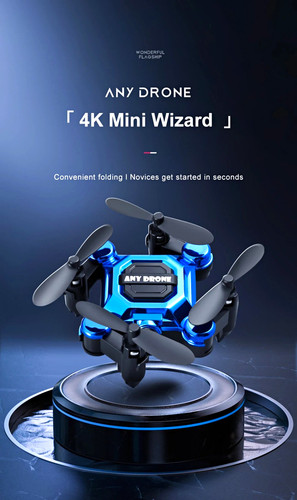 Any drone mini quadrocopter - drone, 4k