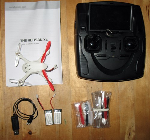 Rtf hubsan fpv mini - x4,
