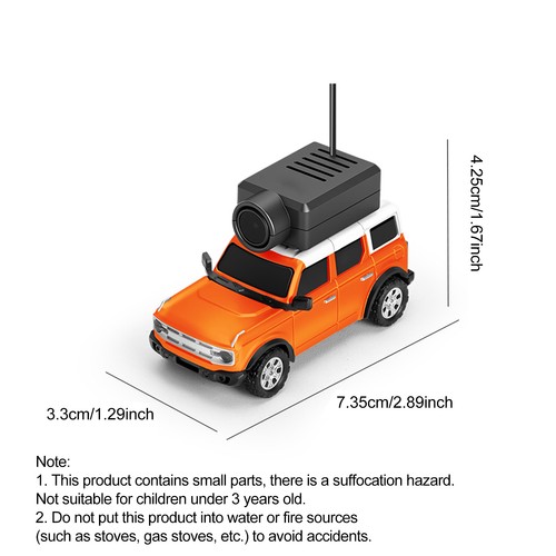 Mini auto 4 ghz fpv - mini, 2