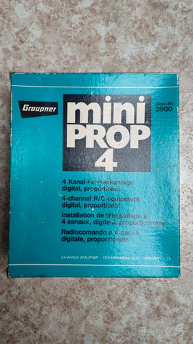 Sammlerstück graupner mini - sammlerstück,