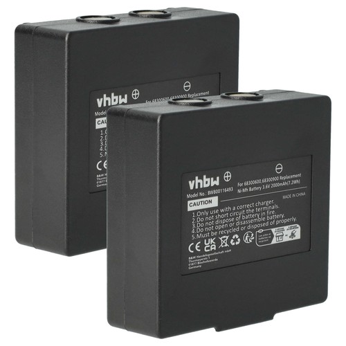 Akku für abitron mini - 2x,