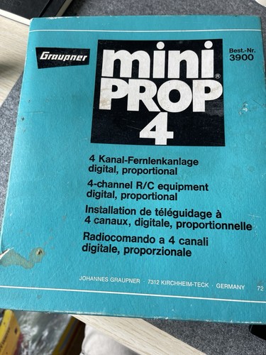Sammlerstück graupner mini - sammlerstück,